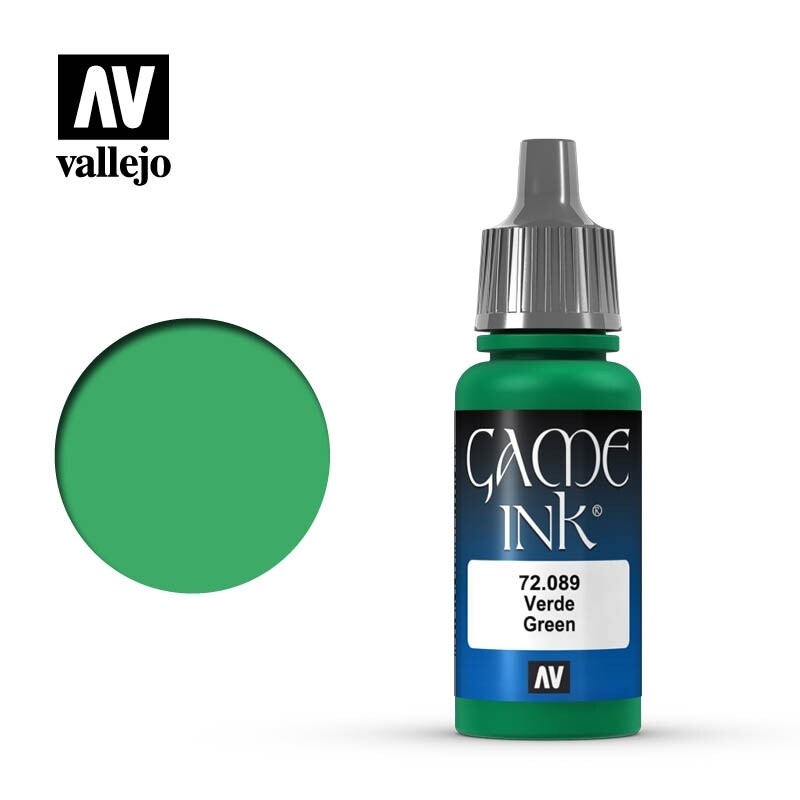 Vallejo, Game Color, 72.089, Green, 17 ml
