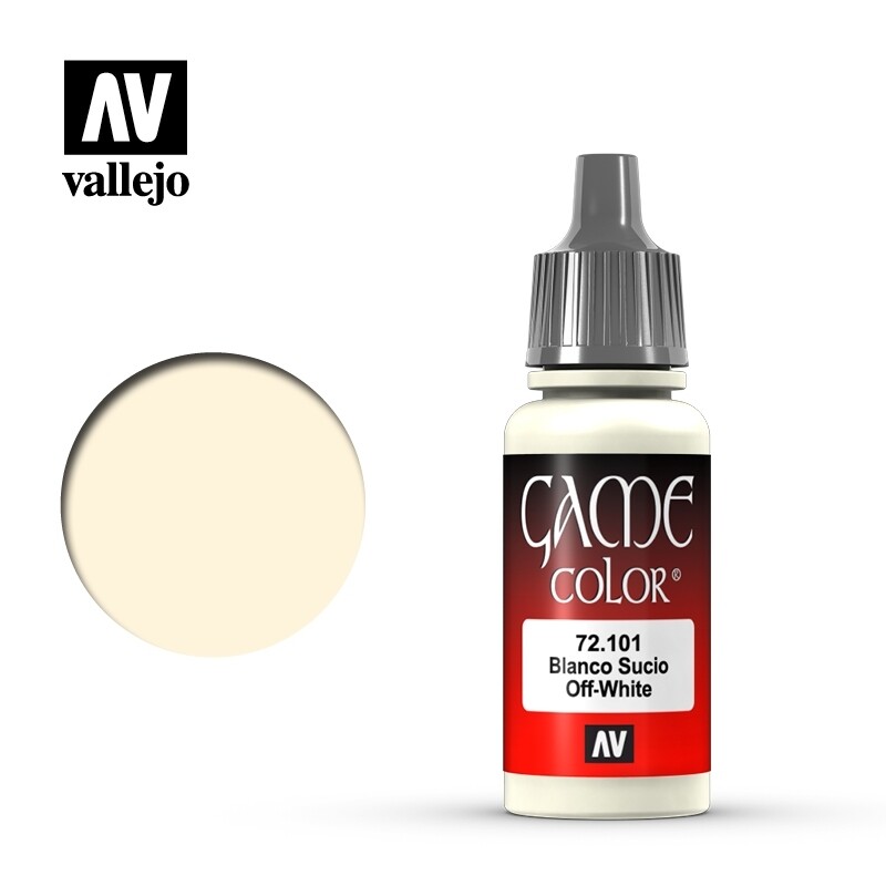 Vallejo, Game Color, 72.101, Off-White, 17 ml
