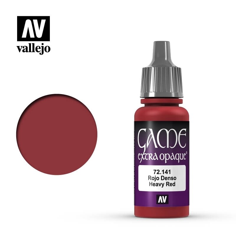 Vallejo, Game Color, Heavy Red, 17 ml