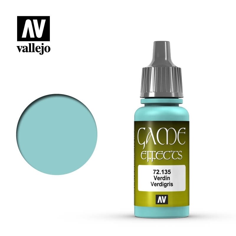 Vallejo, Game Color, 72.135, Verdigris, 17 ml