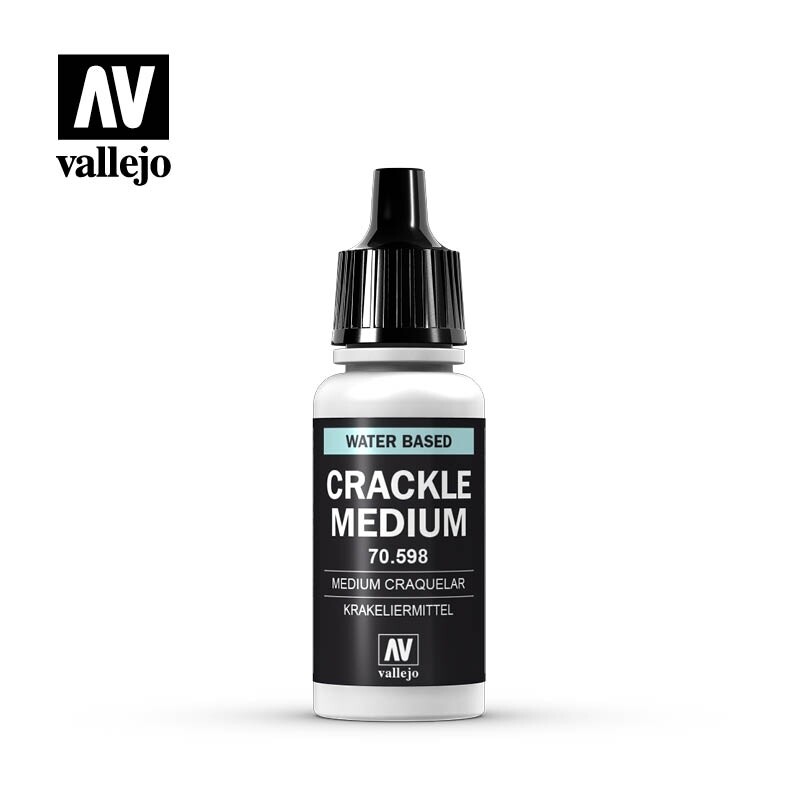 Vallejo, Game Color, 70.598,  Crackle Medium, Water Based, 17 ml