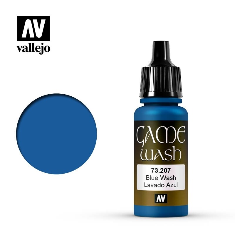 Vallejo, Game Wash, Blue Wash, 17 ml