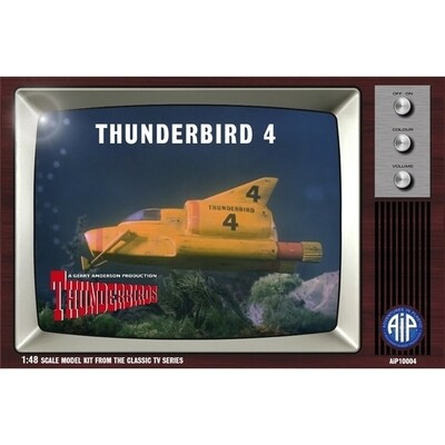 Modelbouw, Thunderbird 4, AIP-10004, Modelkit nr. AIP-10004, Scale 1:48, The Thunderbirds