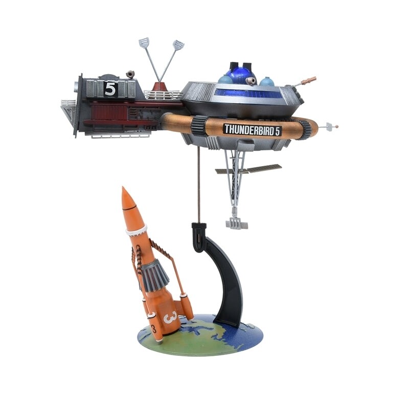 Modelbouw, Thunderbird 5 with Thunderbird 3, Modelkit nr. AIP-10005, The Thunderbirds