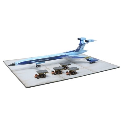 Modelbouw, Fireflash includes 4 Elevator Cars, Modelkit nr. AIP-10006, Scale 1:350, Thunderbirds