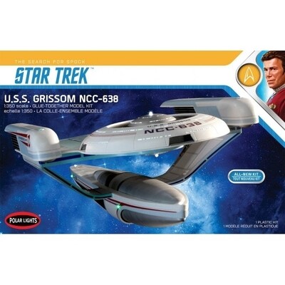 Modelbouw, U.S.S. Grissom NCC-638, Modelkit nr. POL991, Scale 1:350, Star Trek