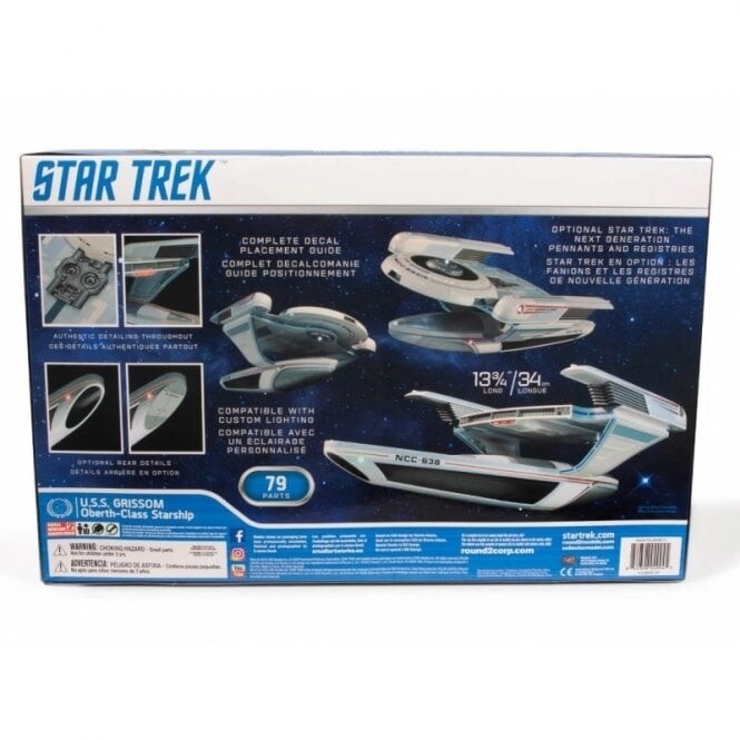 Modelbouw, U.S.S. Grissom NCC-638, Modelkit nr. POL991, Scale 1:350, Star Trek