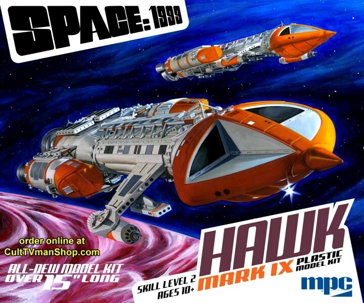 Modelbouw, Hawk Mark lX, Modelkit nr. MPC-0947, Scale, Space 1999