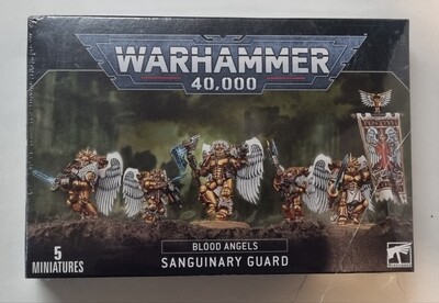 Warhammer, 40k, Blood Angels: Sanguinary Guard