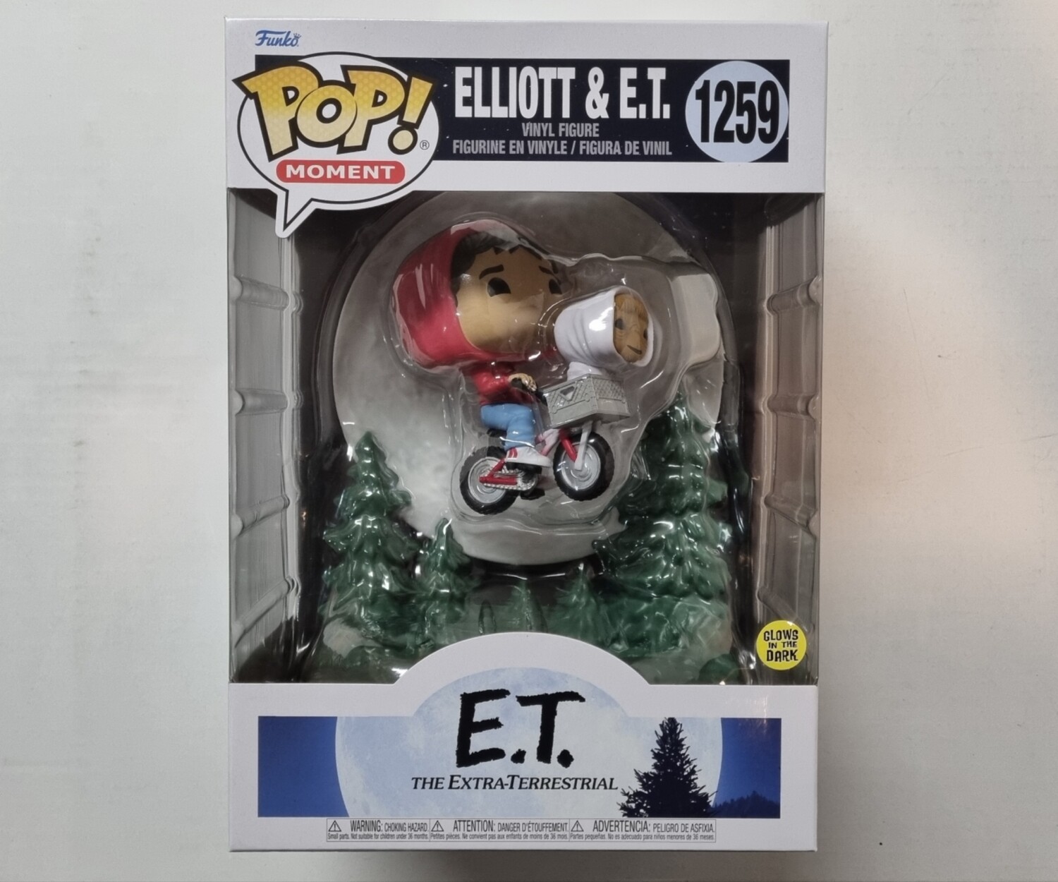 Funko Pop!, Elliot and E.T. (Glow in the Dark), #1259, Movies, E.T. the Extra-Terrestrial