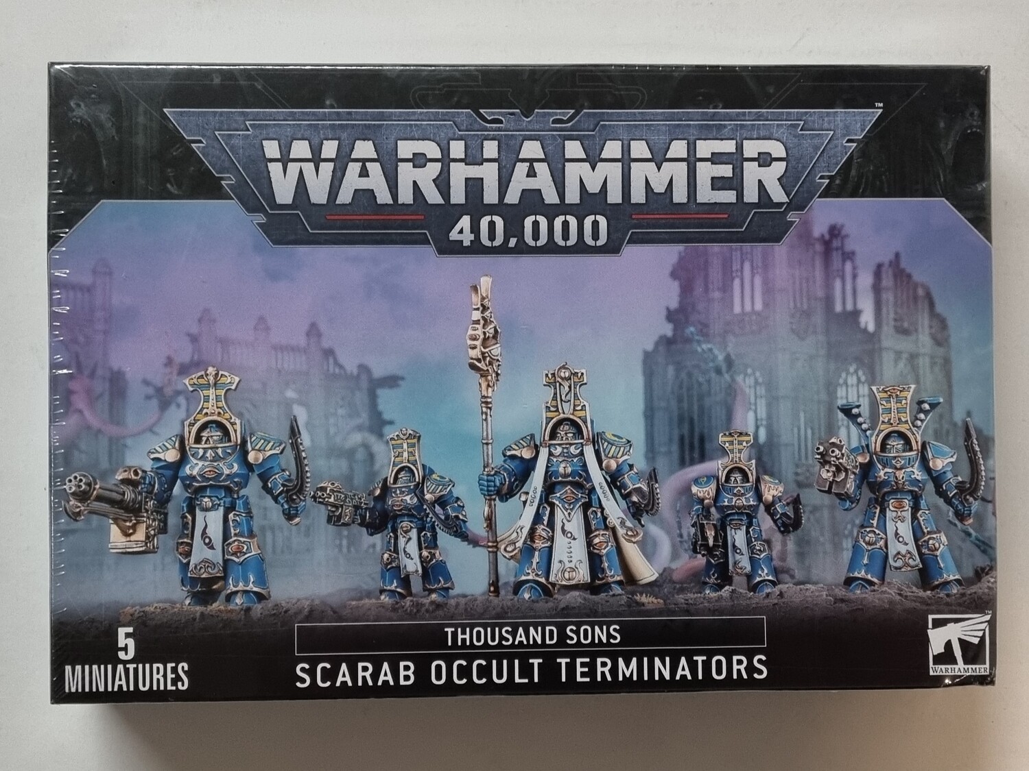Warhammer, 40k, 43-36, Thousand Sons: Scarab Occult Terminators