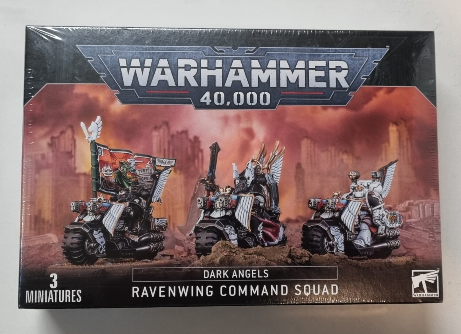 Warhammer, 40k, 44-11, Dark Angels: Ravenwing Command Squad
