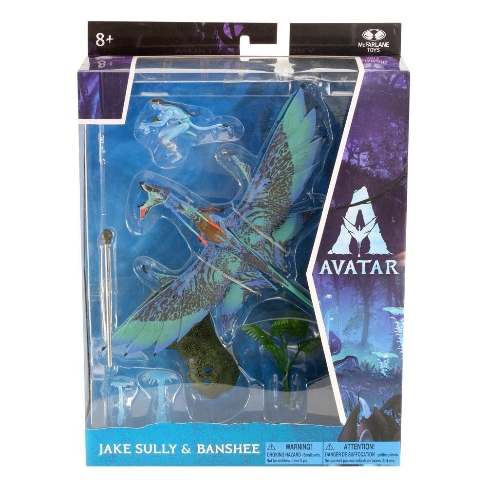 Actiefiguur Deluxe, Jake Sully &amp; Banshee, Avatar World of Pandora