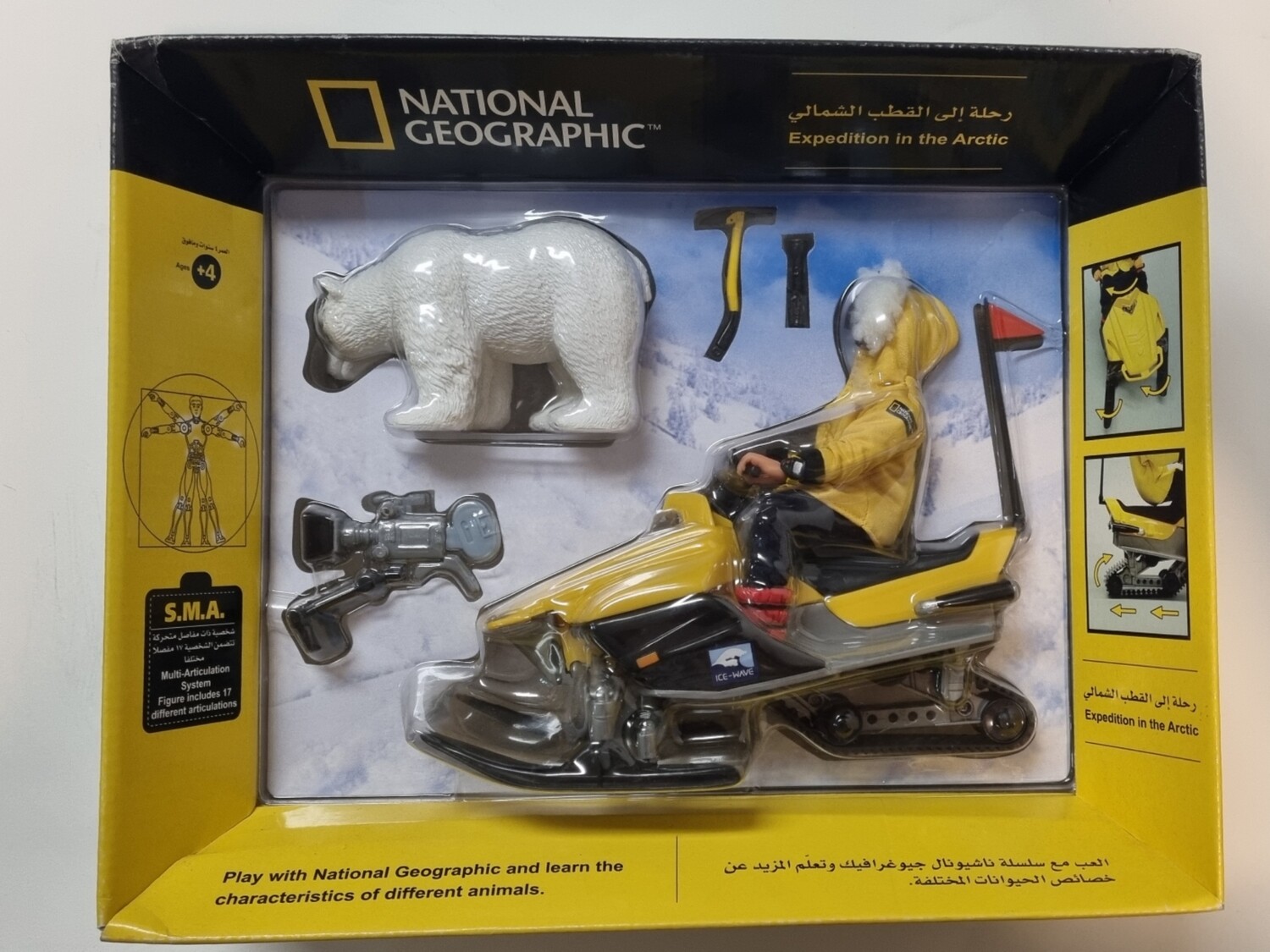 Actiefiguur, Expedition in the Arctic, National Geographic, Play and Learn