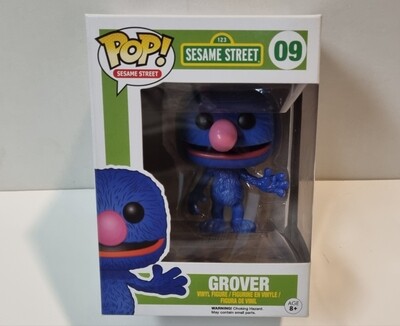 Funko Pop!, Grover, #09, Sesame Street, Sesamstraat (Inclusief Protector)