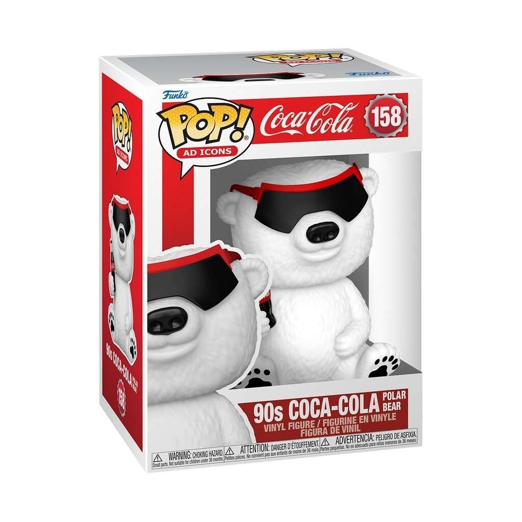 Funko Pop!, 90's Coca Cola Polar Bear #158, Ad Icons
