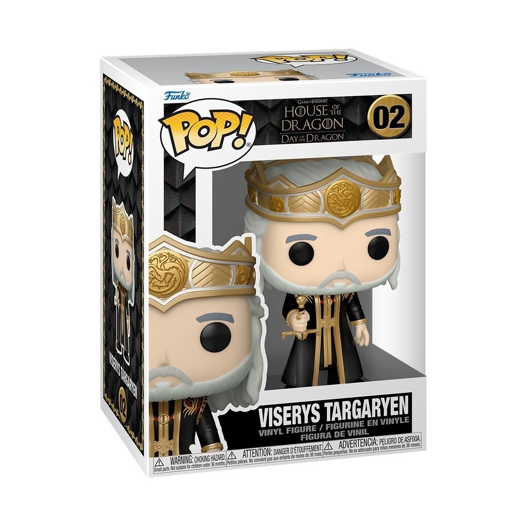 Funko Pop! Viserys Targaryen, #02, Game of Thrones House of the Dragon