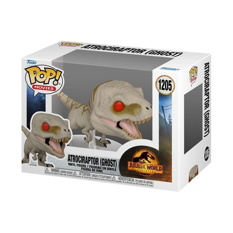 Funko Pop! Movies #1205 Ghost, Jurassic World Dominion