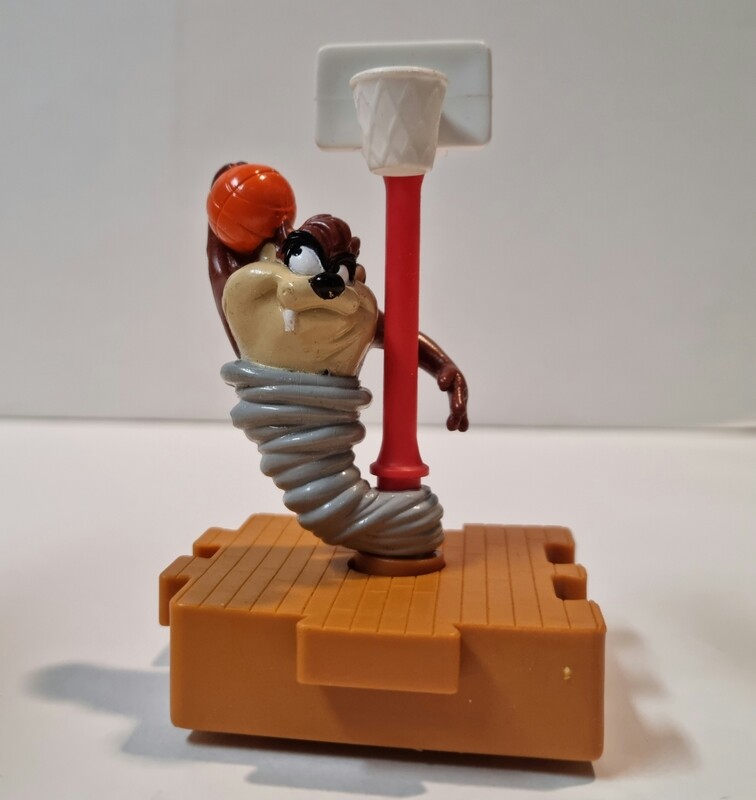 Mc Donalds, Happy Meal, Space Jam 1996, Tazmanian Devil, Looney Tunes