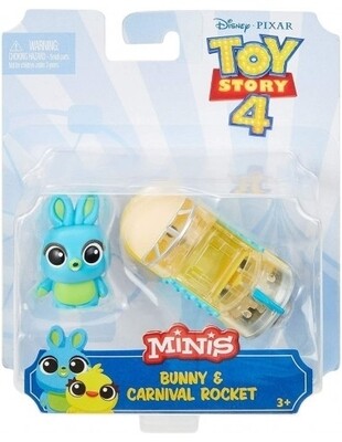 Mini Figuurtjes, Minis, Bunny met Carnaval Raket, Toy Story 4