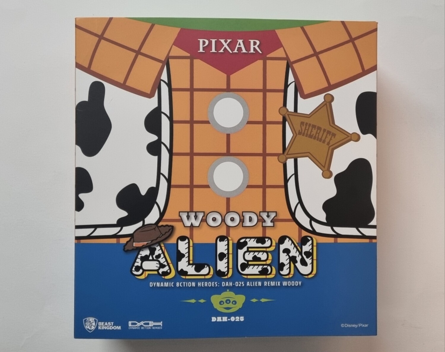 Actiefiguur, Woody, Alien Remix, Toy Story,  Beast Kingdom