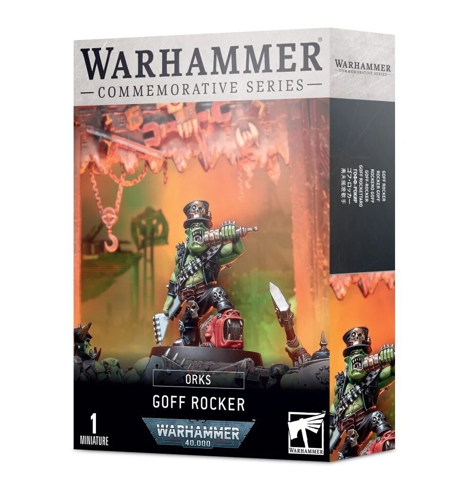 Warhammer, 40k, 50-60, Orks: Goff Rocker, X-Mas Promo, Commemorative Series