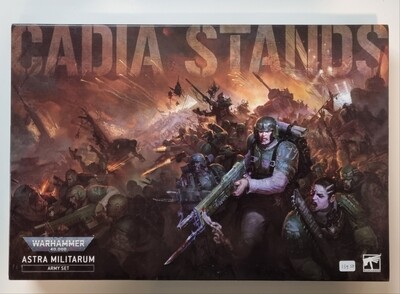 Warhammer, 40k, 47-03, Astra Militarum: Army Set, Cadia Stands