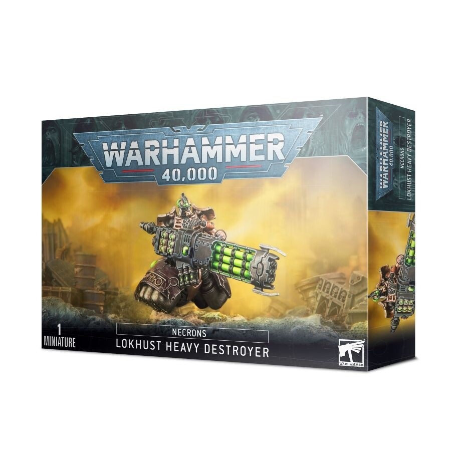Warhammer, 40k, 49-28, Necrons: Lokhust Heavy Destroyer