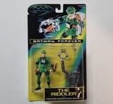 Actiefiguur, The Riddler with Trapping Brain-Drain Helmet, Batman Forever, Kenner