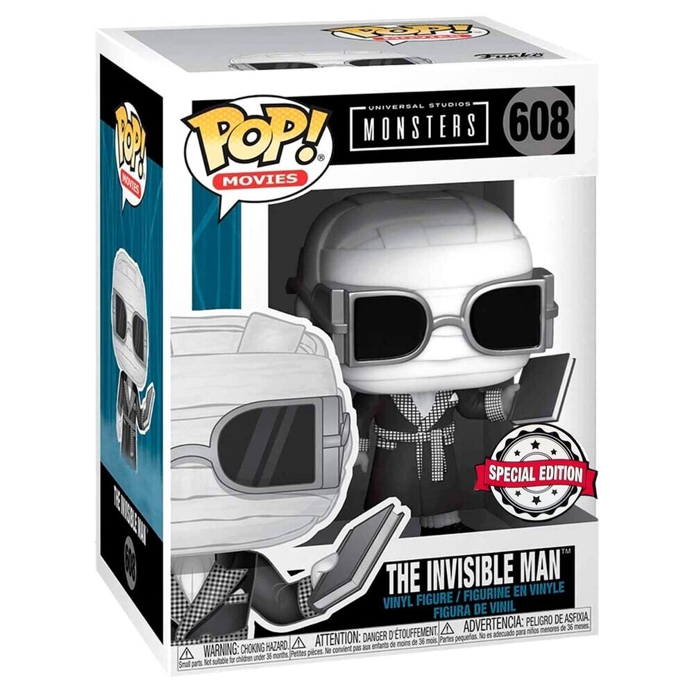 Funko Pop! Movies #608 The Invisible Man, Monsters