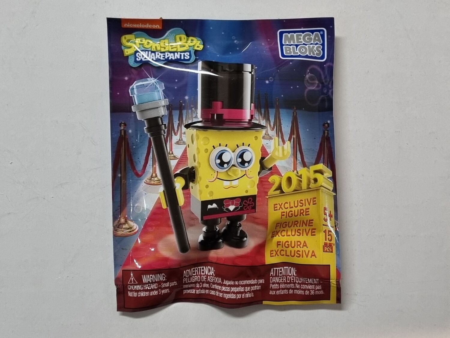 Megabloks, Sponge Bob Square Pants, 2015 Exclusive Figure, Nickelodeon