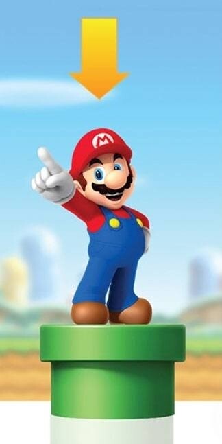 Nachtlampje, Super Mario, 20 cm