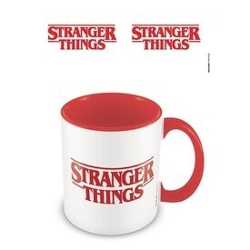 Mok, Stranger Things, Logo, Rood