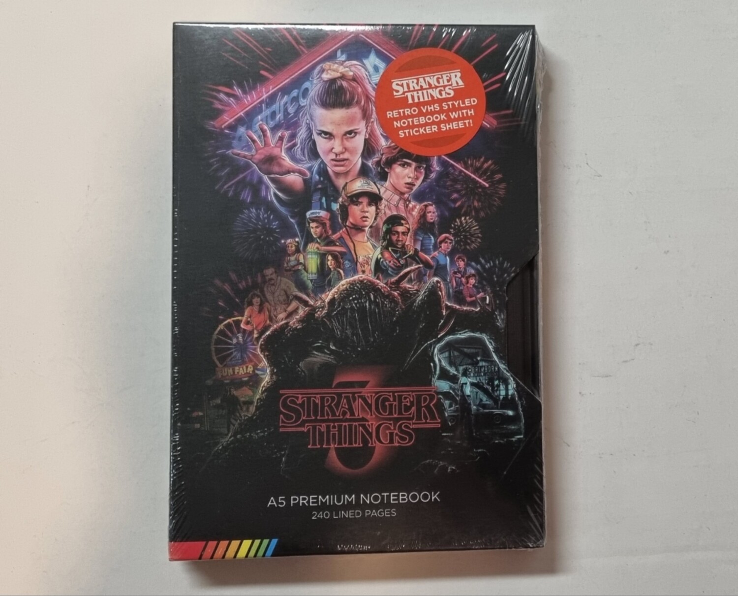 Notitieboek, A5, Stranger Things, VHS S3 Video