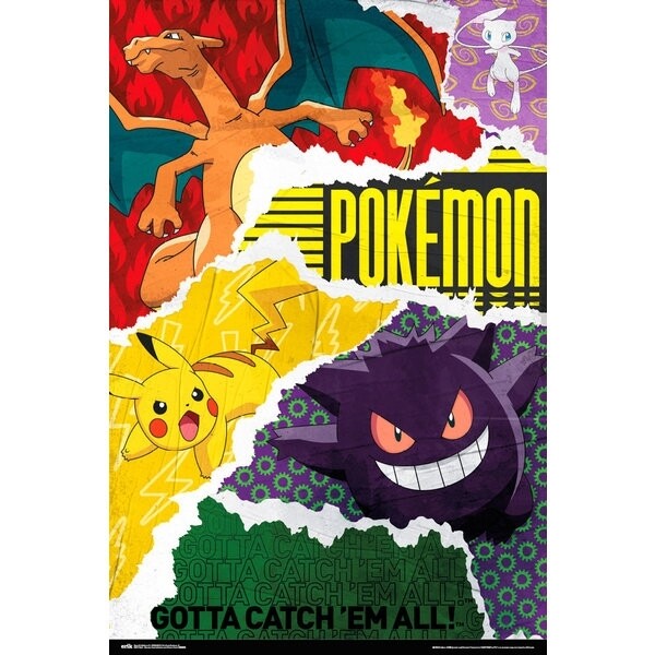 Poster,  Pokémon, Gotta Catch Them All, P02