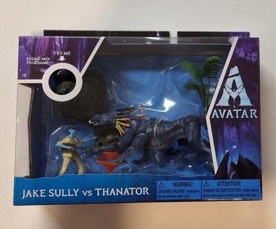 Actiefiguur Deluxe, Jake Sully vs Thanator, Avatar World of Pandora