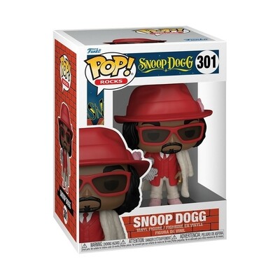 Funko Pop!, Snoop Dogg (fur coat), #301, Rocks