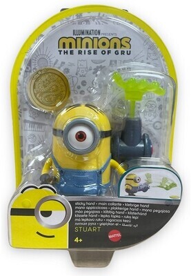 Actiefiguur, Stuart Sticky Hand, Minions The Rise Of Gru, Mattel