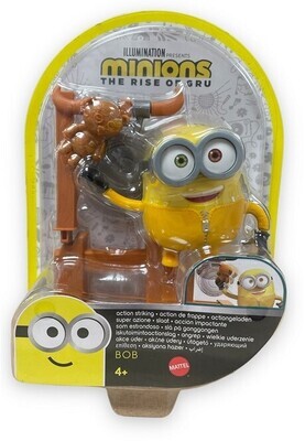 Actiefiguur, Bob Action Striking, Minions The Rise Of Gru, Mattel