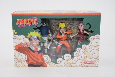 3 Figuurtjes in giftbox, Naruto, Team 7