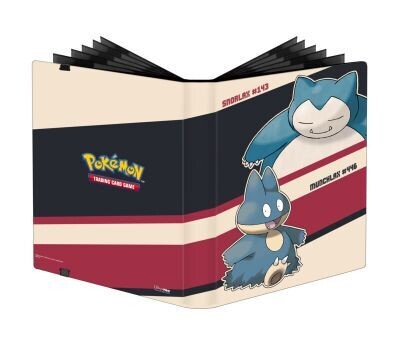 Verzamelmap, 9-pocket, Snorlax &amp; Munchlax, Pokémon TCG