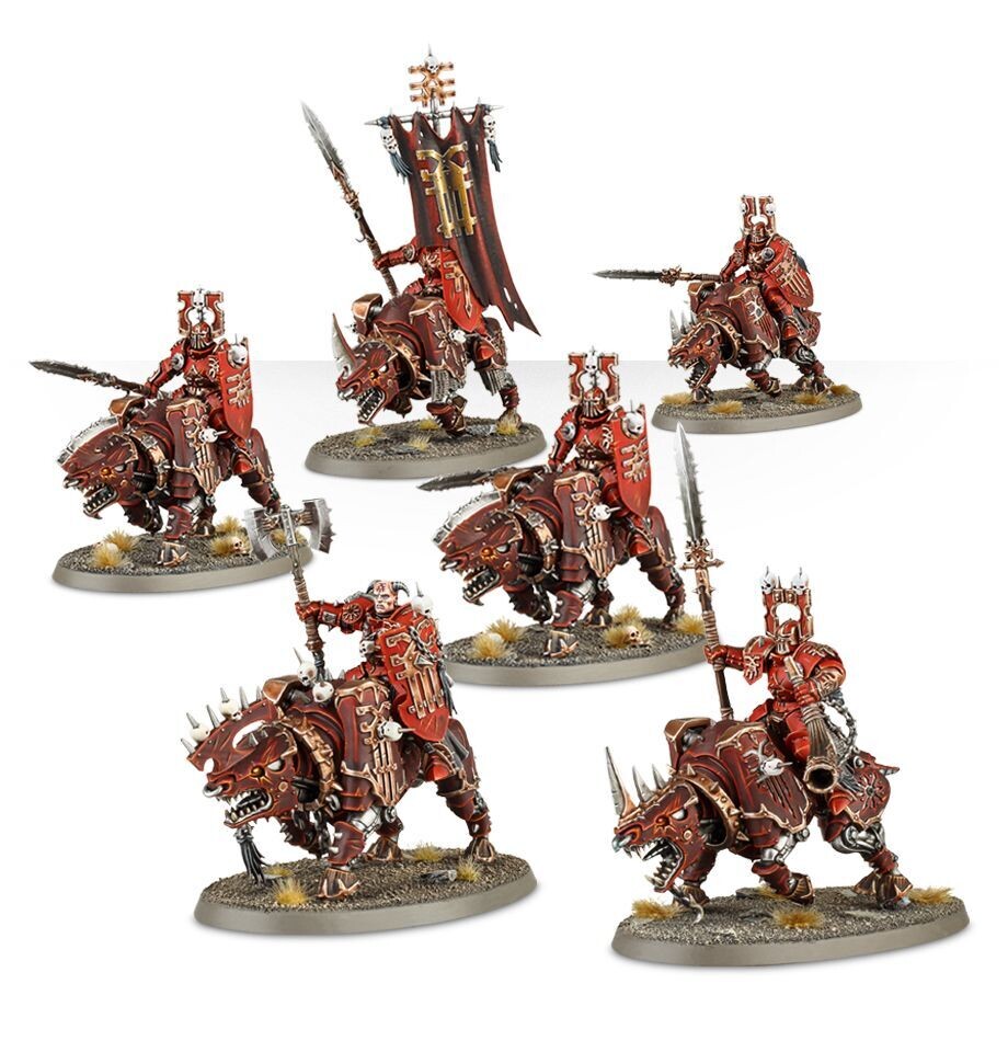 Warhammer, Age of Sigmar, Khorne Bloodbound: Mighty Skullcrushers