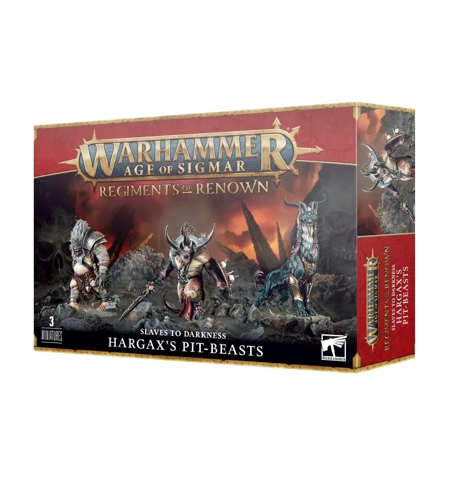 Warhammer, Age of Sigmar, 71-81, Regiments of Renown, Slaves to Darkness: Hargax's Pit-Beasts