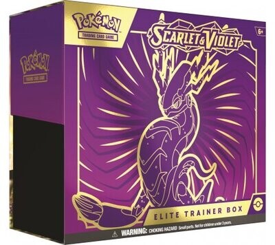 Elite Trainer Box, Miraidon,  Scarlet & Violet, Pokémon TGC