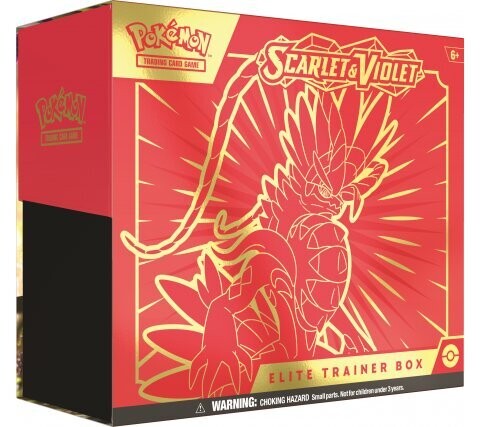 Elite Trainer Box, Koraidon, Scarlet &amp; Violet, Pokémon TGC
