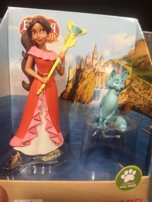 2 Figuurtjes uit Elena of Avalor: Elena en vos, Bullyland