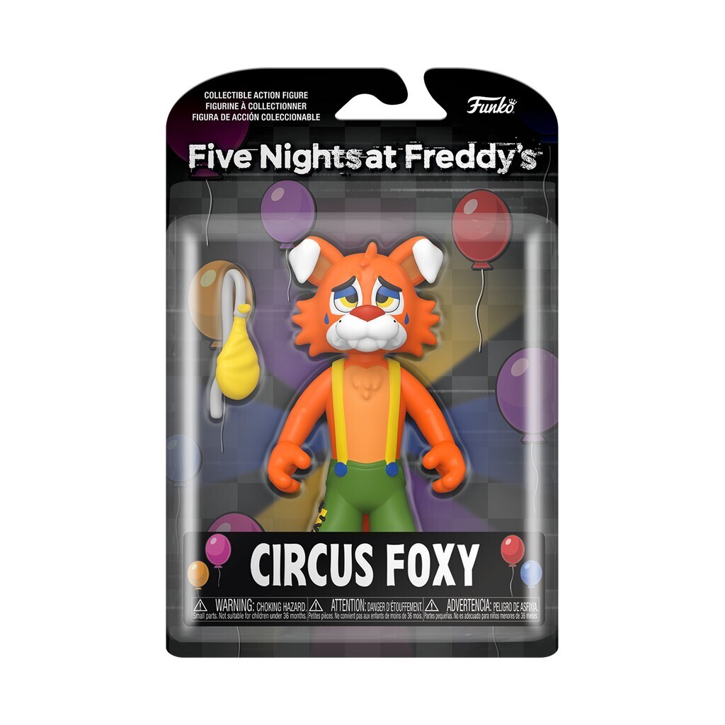 Actiefiguur, Circus Foxy, Five Nights at Freddy's, FNAF