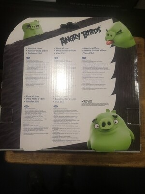 3-delig Kinderservies, Angry Birds