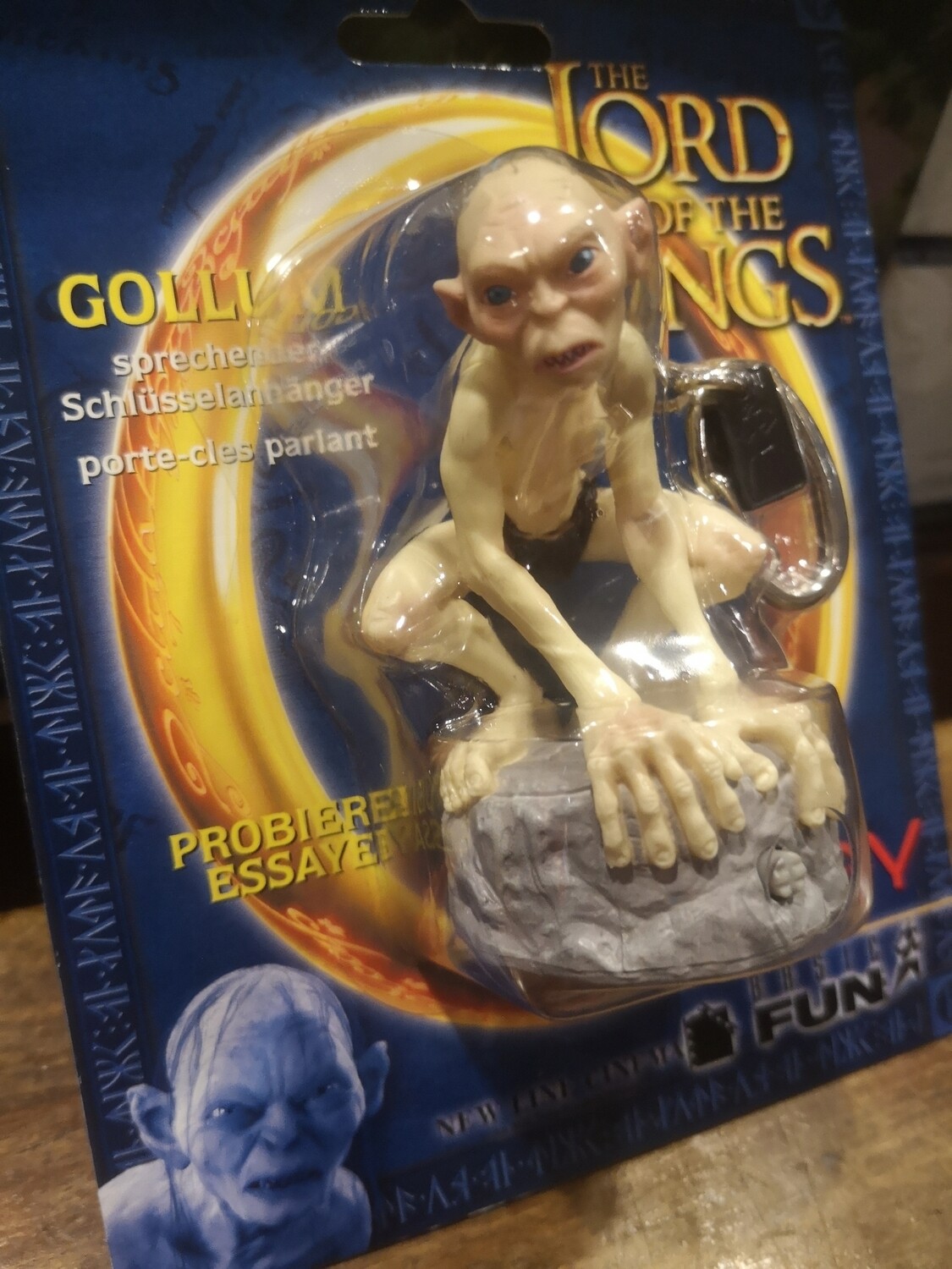 Sleutelhanger, Sprekende Gollum, The Lord of the Rings