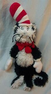 Knuffel, The Cat in the Hat , Dr. Seuss